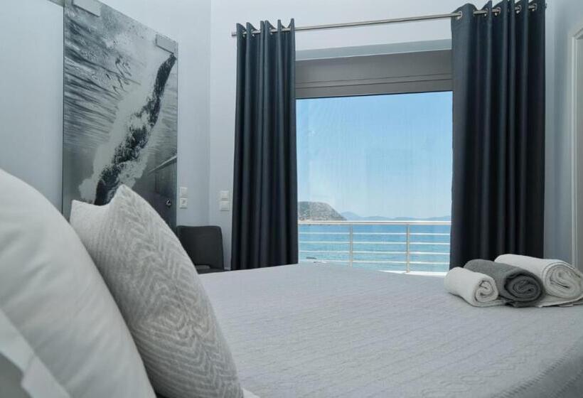 1침실 디럭스 아파트 바다 전망, Dardiza Boutique