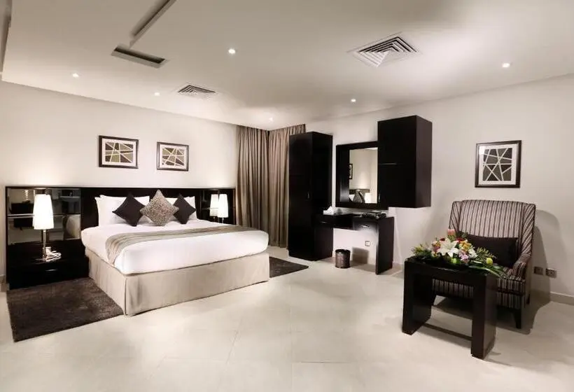 キングサイズベッドのスーペリアルーム, Aswar Al Olaya Hotel Suites