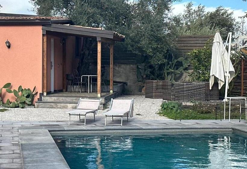 テラス付き1ベッドルームアパートメント, Ottomood B&b And Apartments