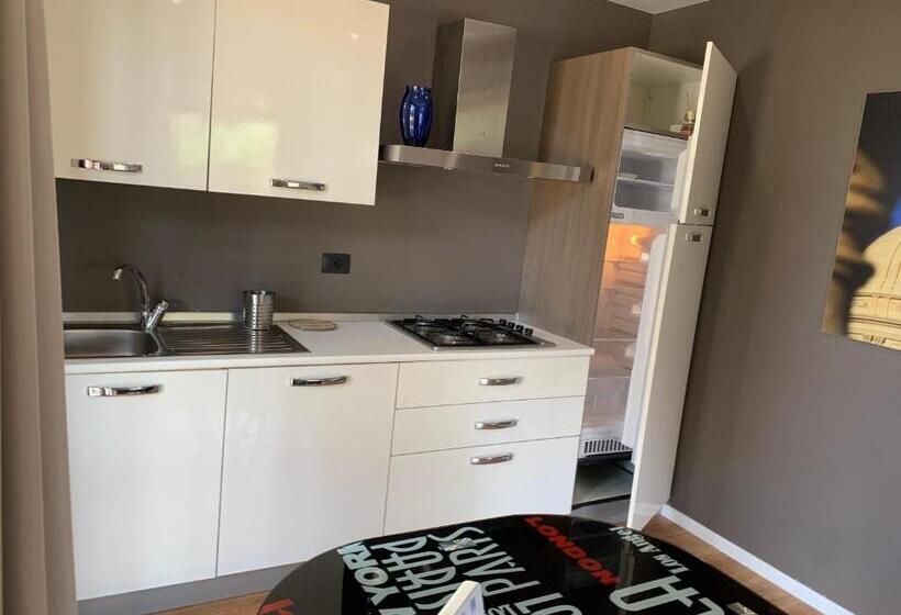 テラス付き1ベッドルームアパートメント, Ottomood B&b And Apartments