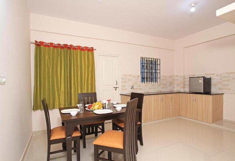 סוויטת 2 חדרי שינה, Arra Grande Suites Nearest Airport Hotels Bangalore