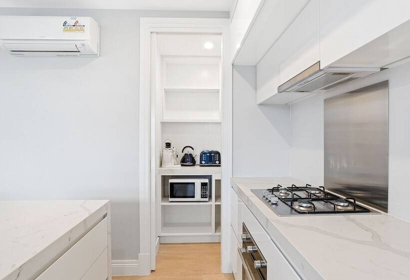 דירת דלוקס 2 חדרי שינה, The Hamptons Apartments   Port Melbourne