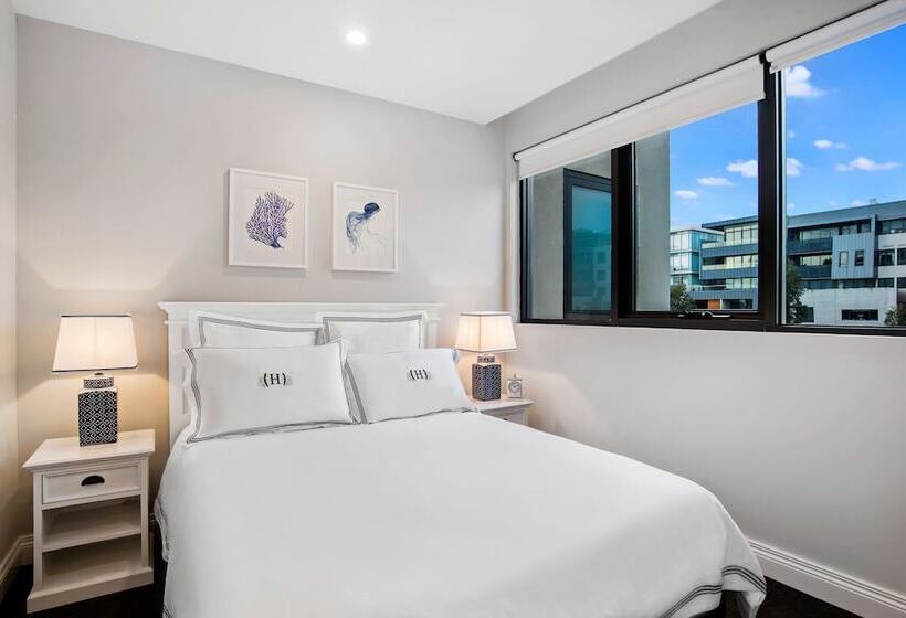 דירת דלוקס 2 חדרי שינה, The Hamptons Apartments   Port Melbourne