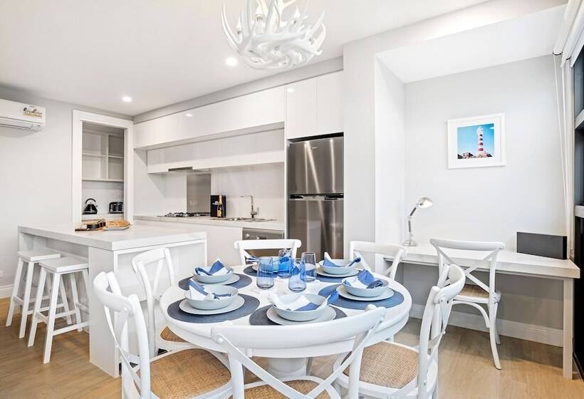 דירת דלוקס 2 חדרי שינה, The Hamptons Apartments   Port Melbourne