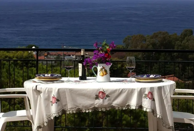 آپارتمان 1 خوابه با چشم‌انداز دریا, Residence Domus Cilento