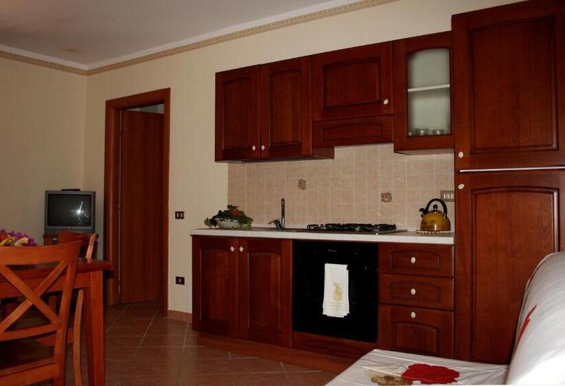 海の見える1ベッドルームアパートメント, Residence Domus Cilento