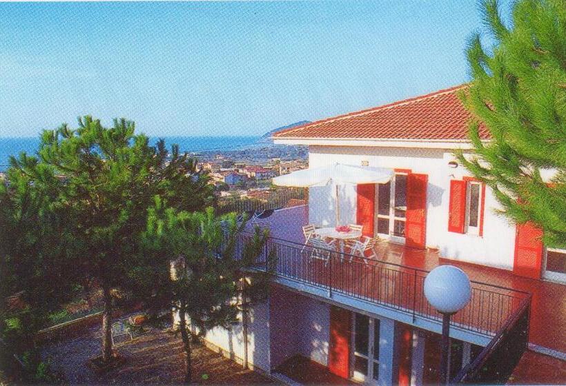 海の見える2ベッドルームアパートメント, Residence Domus Cilento