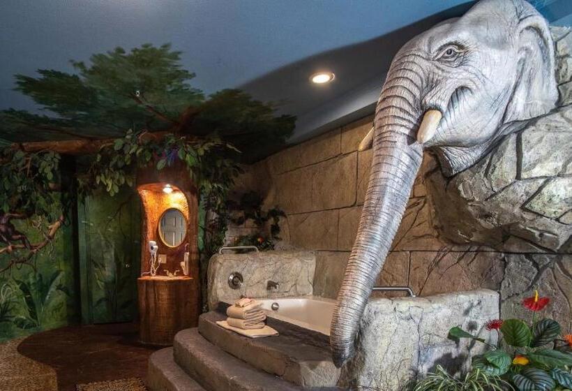景色の見えるデラックスルーム, The Anniversary Inn   Boise