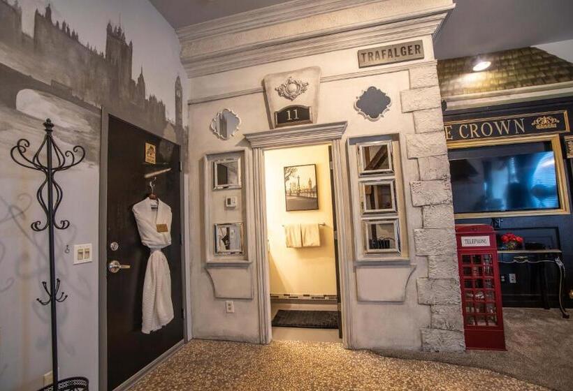 חדר סטנדרט עם מיטת קינג, The Anniversary Inn   Boise