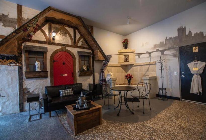 חדר סטנדרט עם מיטת קינג, The Anniversary Inn   Boise