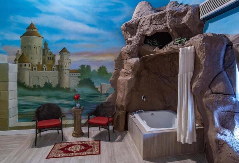 חדר סטנדרט עם טרסה, The Anniversary Inn   Boise