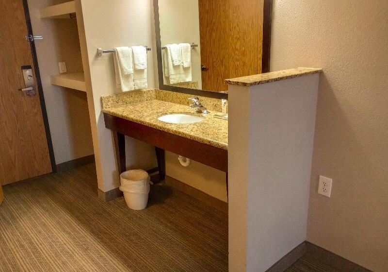 キングサイズベッドのスタンダードルーム, Country Inn & Suites By Radisson, Portland International Airport, Or