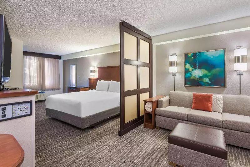 キングサイズベッドのスタンダードルーム, Hyatt Place Ft. Lauderdale/plantation