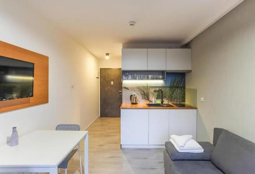 Huoneisto 1 Makuuhuone, Apartamenty Sun & Snow Sanatoryjna