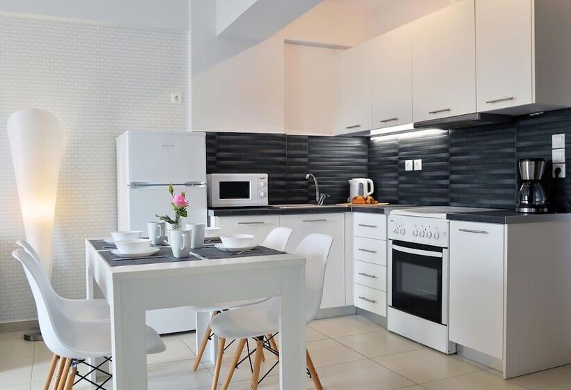 شقة ديلوكس غرفة واحدة, Alekos Apartments 1 νetflix