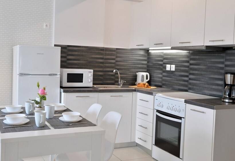 شقة ديلوكس غرفة واحدة, Alekos Apartments 1 νetflix