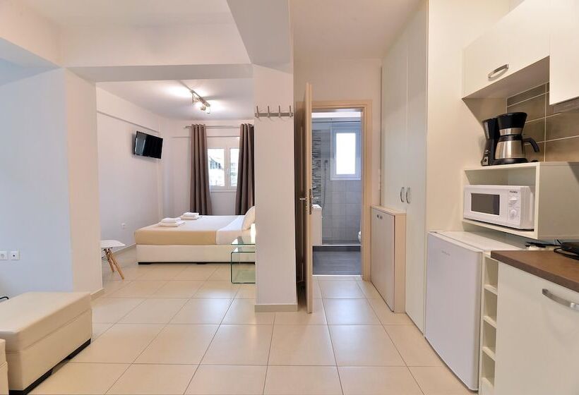 침실 1개 디럭스 아파트, Alekos Apartments 1 νetflix