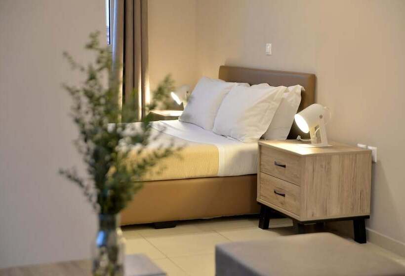 شقة ديلوكس غرفة واحدة, Alekos Apartments 1 νetflix