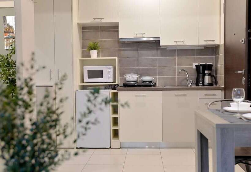 شقة ديلوكس غرفة واحدة, Alekos Apartments 1 νetflix