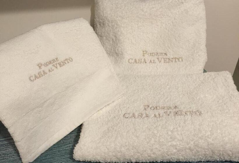 庭の見える１ベッドルームアパートメント, Agriturismo Podere Casa Al Vento