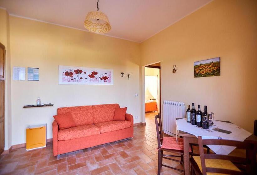 شقة غرفة واحدة مطلة على الحديقة, Agriturismo Podere Casa Al Vento