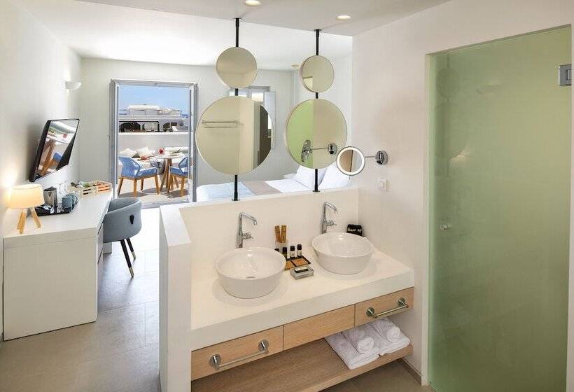 اتاق لوکس با بالکن, Meltemi Blu - Adults Only