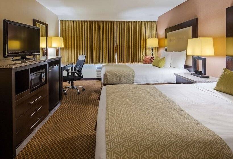 带2个双人床的标准工作室, Best Western Atlantic City Beach Block