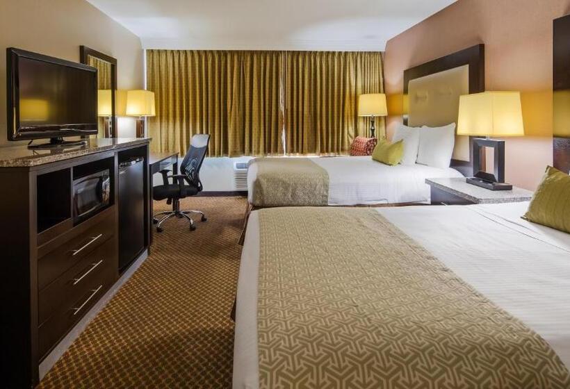 带2个双人床的标准工作室, Best Western Atlantic City Beach Block