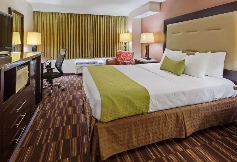 身障者適用キングサイズベッドルーム, Best Western Atlantic City Beach Block