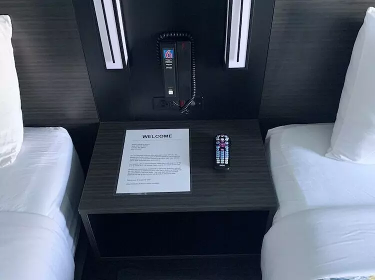 Standard-huone 2 Parivuodetta, Motel 6 Lincoln, Ne Airport