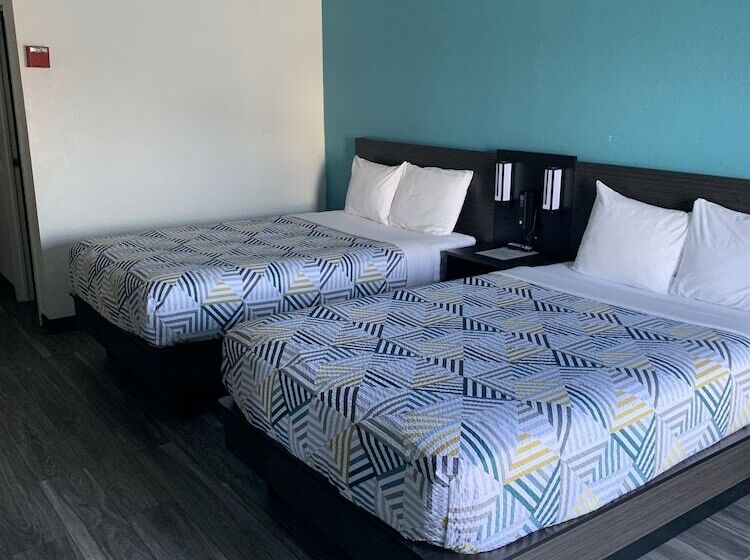 اتاق استاندارد با 2 تخت دوبل, Motel 6 Lincoln, Ne Airport