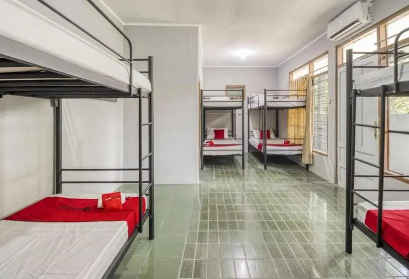 تختخواب در اتاق مشترک, Reddoorz Hostel Near Adisucipto Airport Yogyakarta