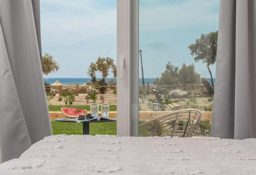 جناح ديلوكس مطل على البحر, Glaronissi Beach