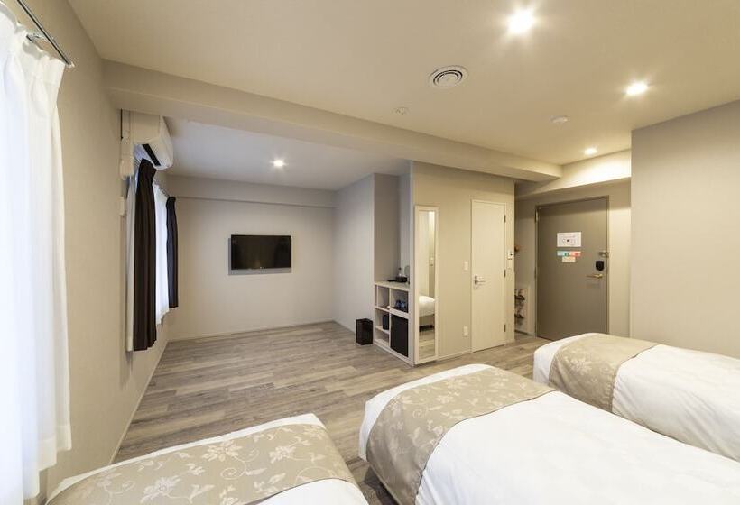 חדר סטנדרט לשלושה, Sarasa Hotel Dotonbori