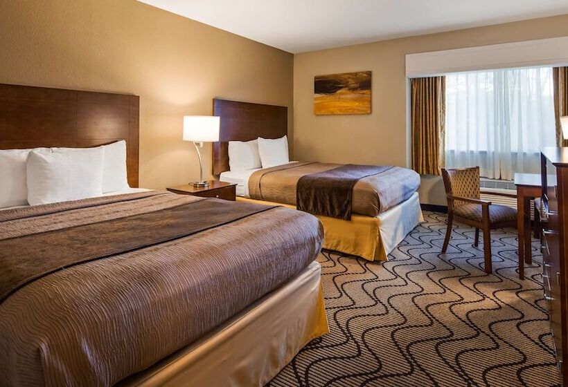스탠다드 룸 더블 침대 2개, Best Western John Muir Inn