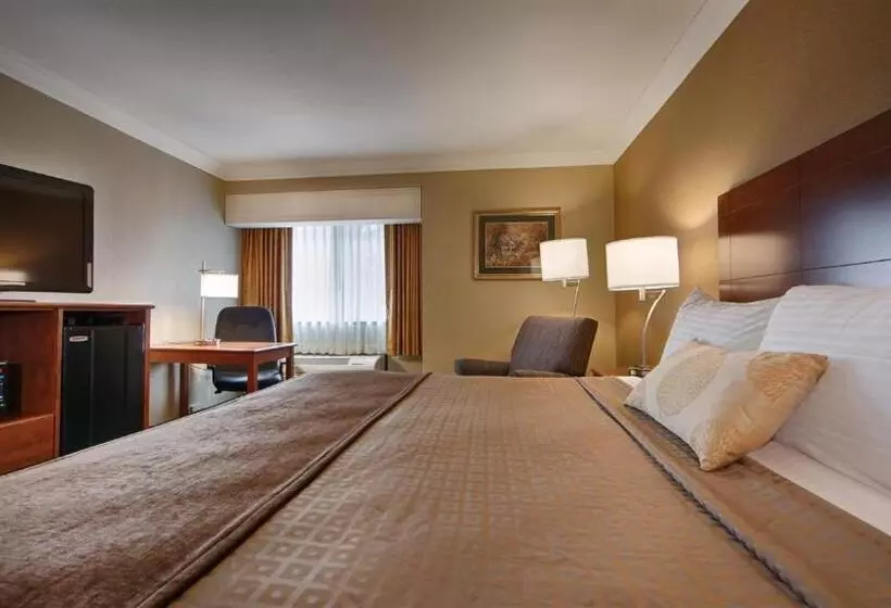 اتاق استاندارد با تخت بزرگ برای معلولان, Best Western John Muir Inn