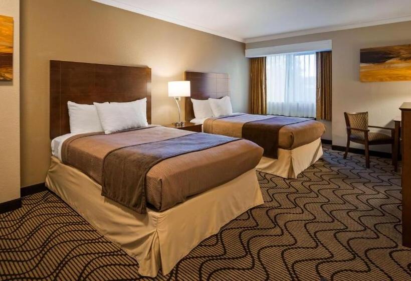 غرفه قياسيه سريرين مزدوجين, Best Western John Muir Inn