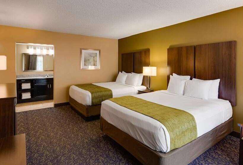 ２ダブルベッドのスタンダードルーム, Best Western Plaza Inn