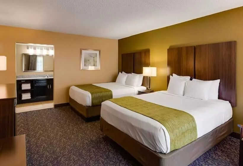 ２ダブルベッドのスタンダードルーム, Best Western Plaza Inn