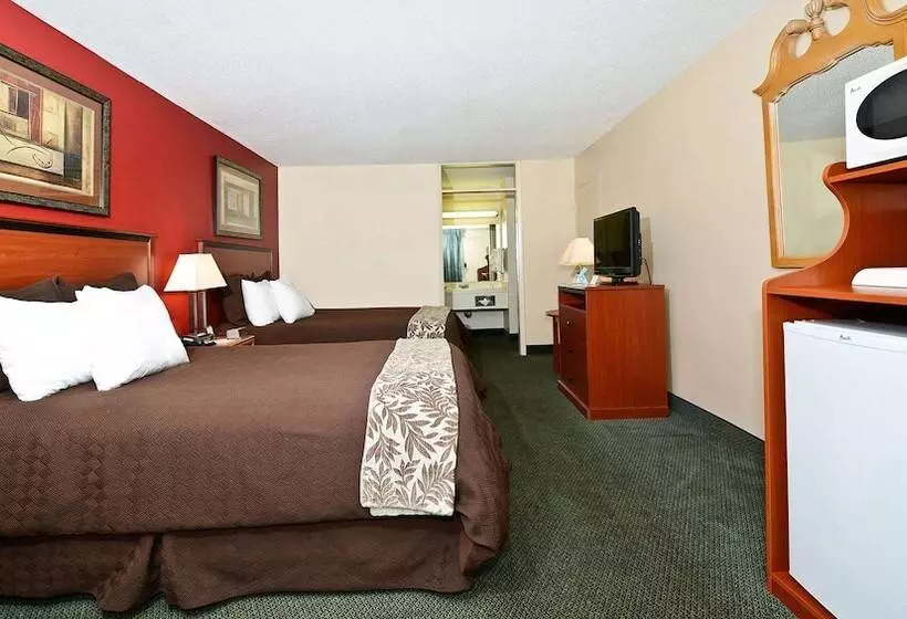 ２ダブルベッドのスタンダードルーム, Magnuson Hotel Mountain View