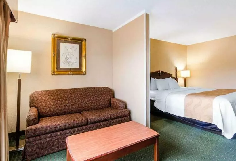 اتاق سوپریور با تخت بزرگ, Quality Inn & Suites Carthage Near Precious Moments Chapel