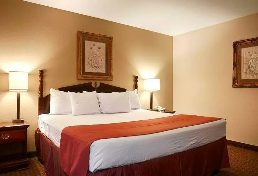 اتاق استاندارد با تخت بزرگ برای معلولان, Quality Inn & Suites Carthage Near Precious Moments Chapel