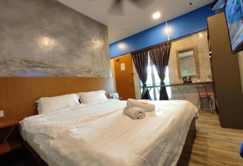 스탠다드 룸 킹사이즈 침대, Rick Resort Teluk Intan