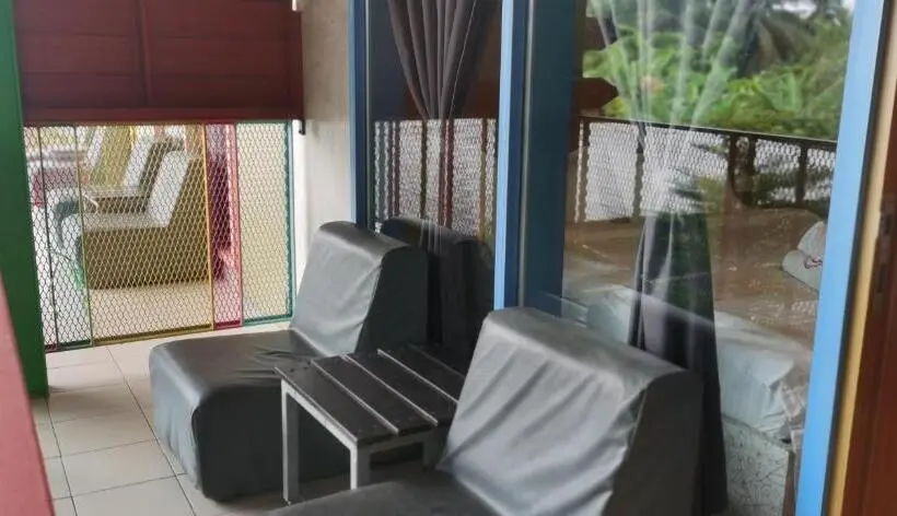 バルコニー付きデラックスルーム, Rick Resort Teluk Intan