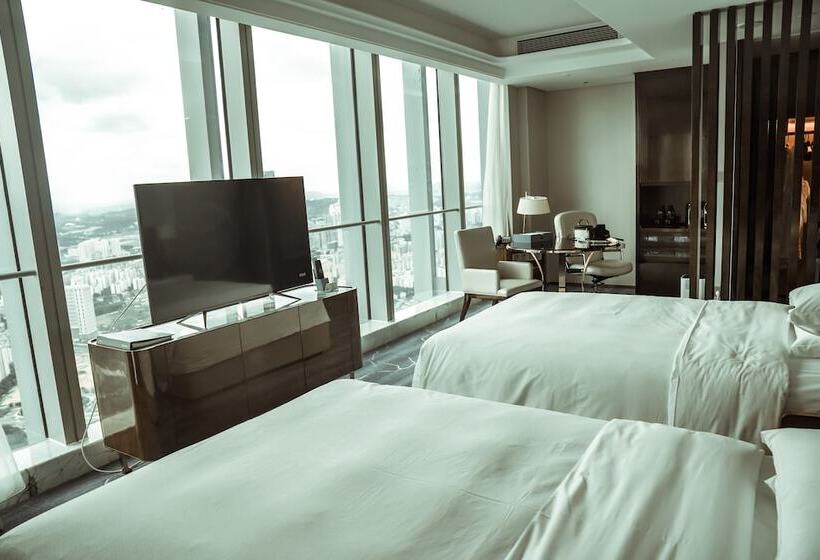 Номер Стандарт 2 Двуспальные Кровати, Na Lotus Hotel, A Luxury Collection Hotel, Nanning