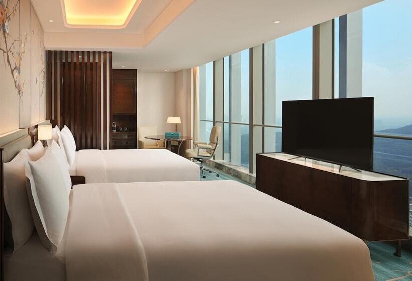 Номер Стандарт 2 Двуспальные Кровати, Na Lotus Hotel, A Luxury Collection Hotel, Nanning