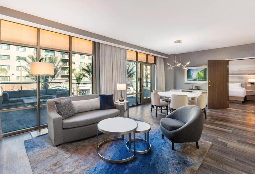 סוויטת 2 חדרי שינה, Courtyard By Marriott Los Angeles Monterey Park