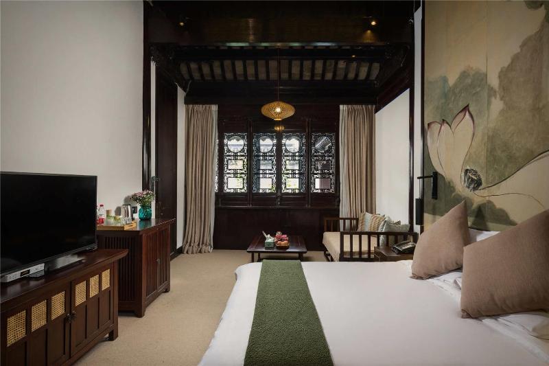 חדר סטנדרט נוף לגינה, Blossom House Suzhou Tanhuafu