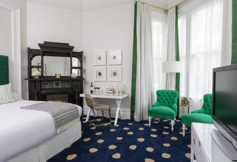 غرفة ديلوكس سرير كينج, The White House Napa Valley