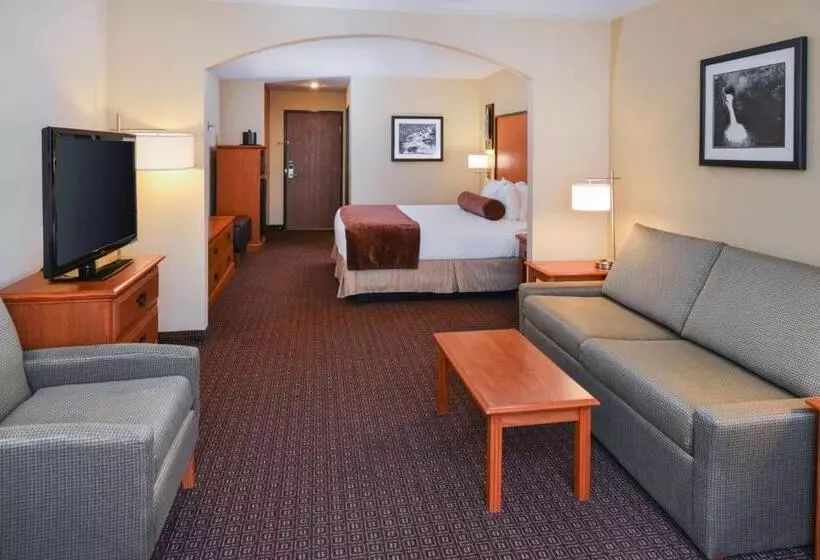 キングサイズベッドのスイートルーム, Best Western Cascade Inn & Suites